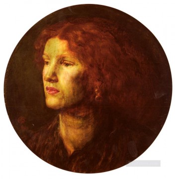 Dante Gabriel Rossetti Painting - Charles Fanny Cornforth Pre Raphaelite Brotherhood Dante Gabriel Rossetti